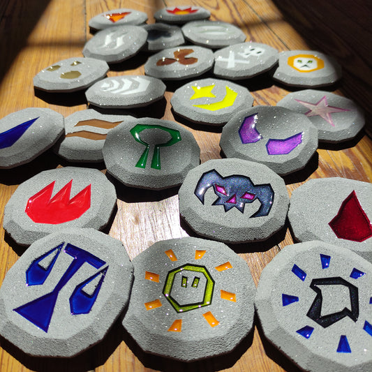 Handcrafted OldSchool RuneScape Runes Collection - Photo 1