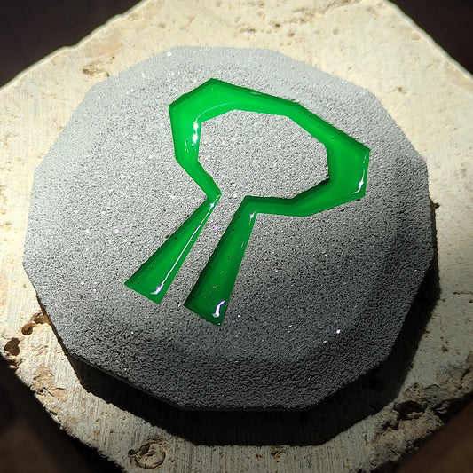 Handmade OSRS Nature Rune IRL
