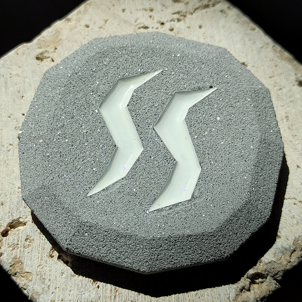 Handmade OSRS Steam Rune IRL